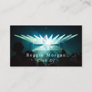 DJ op Stage, Professional DJ Visitekaartje