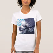 DJ Optreden in een Club Vrouwen T-shirt (Voorkant)