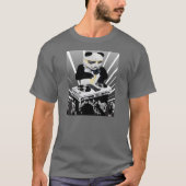 DJ Panda Bling Bling T-Shirt (Voorkant)
