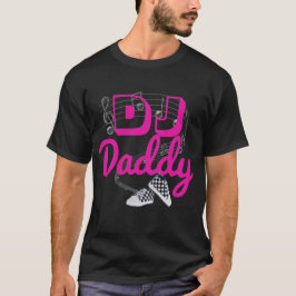 DJ Papa Het is een Girl Hip Hop Baby shower Shirt