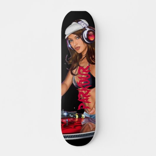 DJ, PARKOUR PERSOONLIJK SKATEBOARD (Voorkant)