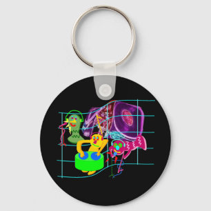 DJ-partij Sleutelhanger