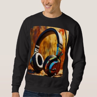 DJ party hoofdtelefoon sweatshirt