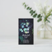 DJ party planner glow stick disco karaoke club Bus Visitekaartje (Staand voorkant)