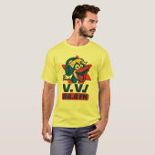 DJ Penguin – V.V. 88.8 FM T-shirt (Voorkant volledig)