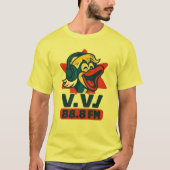 DJ Penguin – V.V. 88.8 FM T-shirt (Voorkant)