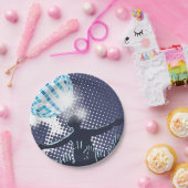 DJ Performing Paper Borden Papieren Bordje (Feest)