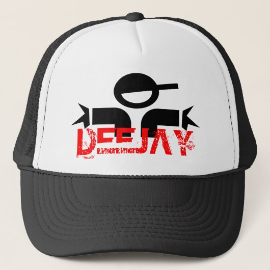 DJ pet - Disk jockey party pet (Voorkant)