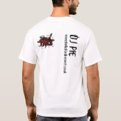 Dj Pie Hardcore HIH T-shirt (Achterkant)