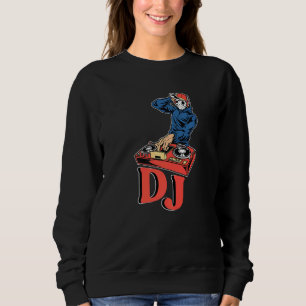 Dj Platenspeler Bass Music Rock Deejay Headphone P Trui