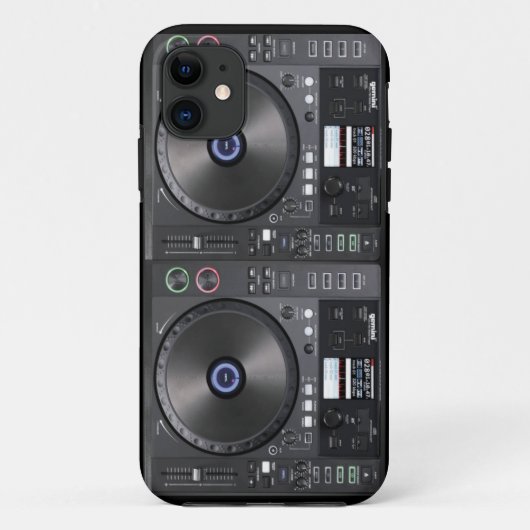 DJ Platenspeler Case-Mate iPhone Case (Achterkant)