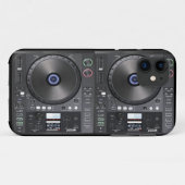 DJ Platenspeler Case-Mate iPhone Case (Achterkant (horizontaal))