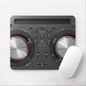 DJ Platenspeler Mousepad Muismat (Met muis)