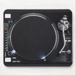 DJ Platenspeler Mousepad Muismat<br><div class="desc">Mousepad</div>