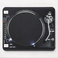 DJ Platenspeler Mousepad