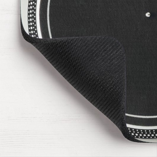 DJ Platenspeler Mousepad Muismat (Hoek)