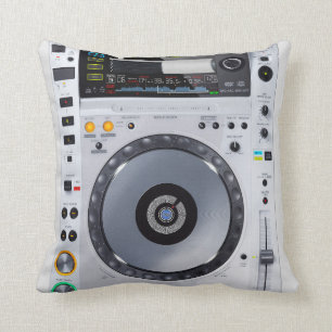 DJ Platenspeler Pillow Kussen