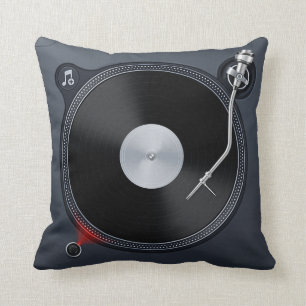 DJ Platenspeler Pillow Kussen