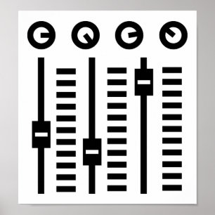 DJ Platenspeler Poster