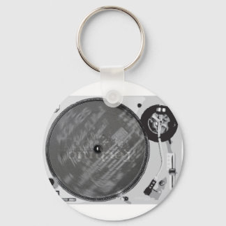 DJ Platenspeler Sleutelhanger