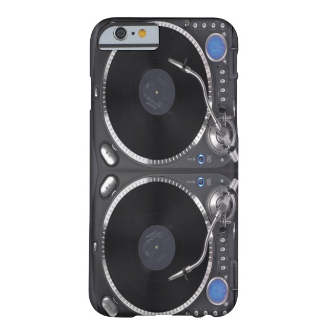 DJ Platenspeler VOL2 Case-Mate iPhone Case (Achterkant)