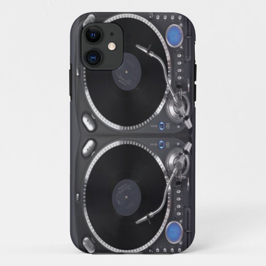 DJ Platenspeler VOL2 Case-Mate iPhone Case (Achterkant)