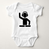 DJ Platenspelers Romper (Voorkant)