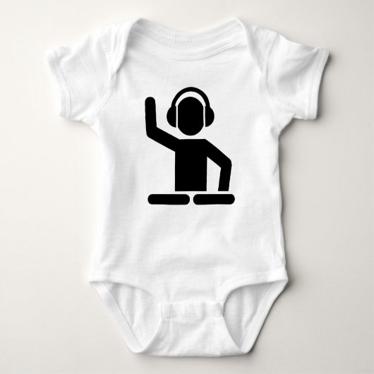 DJ Platenspelers Romper (Voorkant)