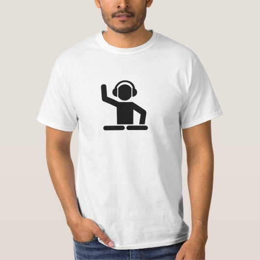 DJ Platenspelers T-shirt (Voorkant)