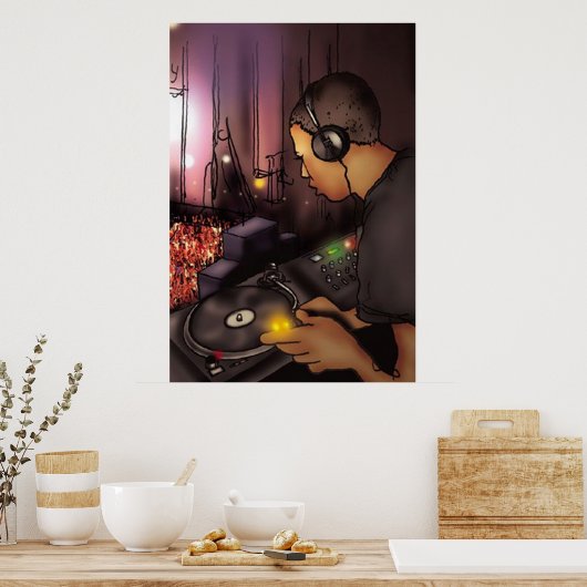 DJ Poster (Keuken)