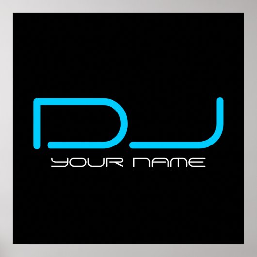 DJ POSTER (Voorkant)