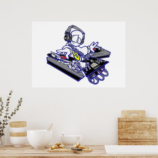 DJ Poster (Keuken)