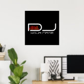 DJ POSTER (Thuiskantoor)