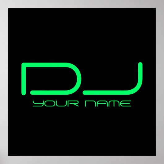 DJ POSTER (Voorkant)