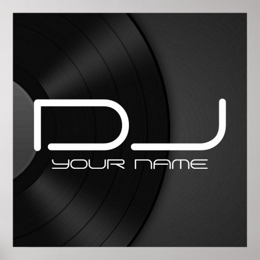 DJ POSTER (Voorkant)