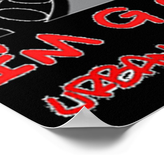 DJ Poster van I'm G Clothing (Hoek)