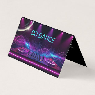 DJ Professioneel  Visitekaartje