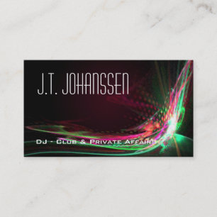 DJ - Professionele Visitekaartjes voor kleurenexpl