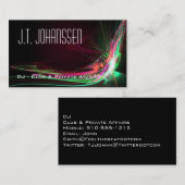 DJ - Professionele Visitekaartjes voor kleurenexpl (Voorkant / Achterkant)