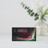 DJ - Professionele Visitekaartjes voor kleurenexpl (Staand voorkant)