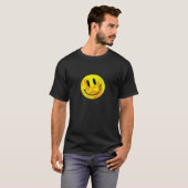 Dj Rave Acid House Moon Analog Techno T-shirt (Voorkant volledig)