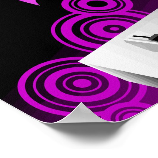 DJ Raver Chick Poster (Hoek)