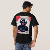 DJ REBEL T-SHIRT (Achterkant volledig)