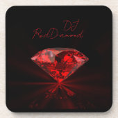 DJ RedDiamond Bier Onderzetter (Voorkant)