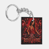 DJ REDDIAMOND DUBBELEZIJDIGE SLEUTELHANGER (Voorkant Links)