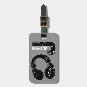 DJ reizen Bagagelabel