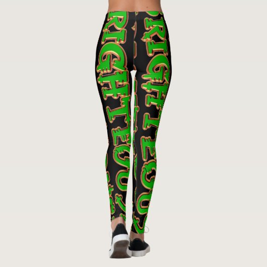 DJ Righteous black Leggings (Achterkant)