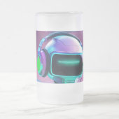 DJ Robot Mok - Futuristisch Mixing Console ontwerp (Center)