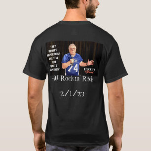 DJ Rockin' Rich/Rocco's Rewind HerdenkingsShirt T-shirt