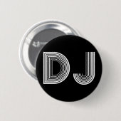 DJ RONDE BUTTON 5,7 CM (Voorkant /achterkant)
